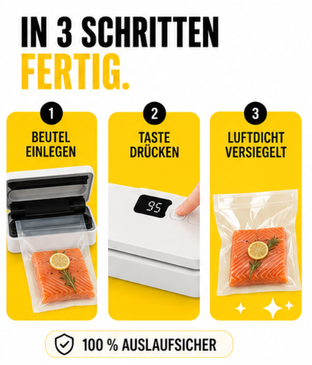 Kabellose Premium-Vakuumversiegler