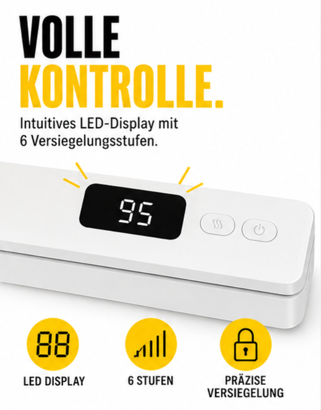 Kabellose Premium-Vakuumversiegler